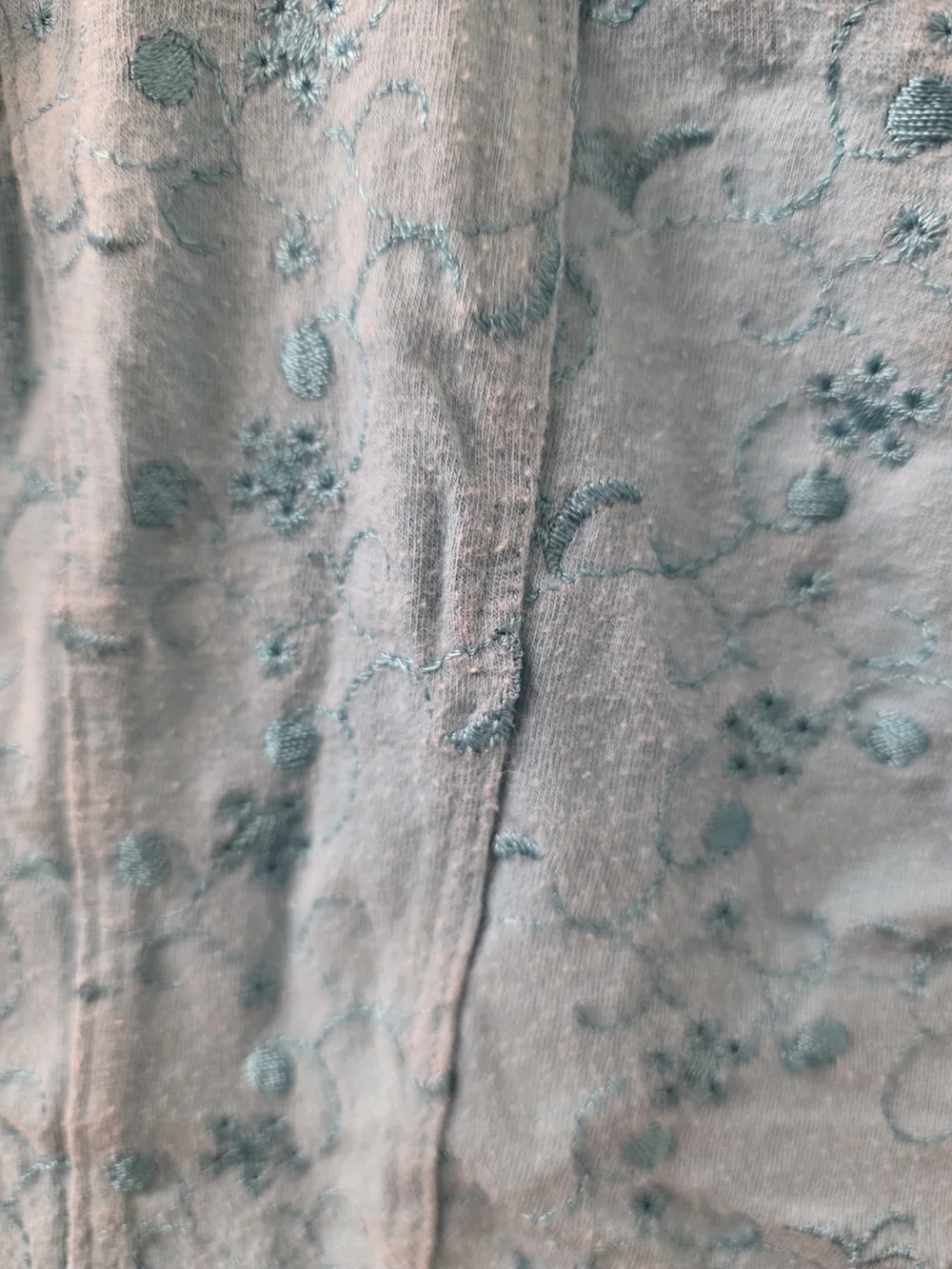 Fang Light Blue Floral Tank - Picture 2 of 5